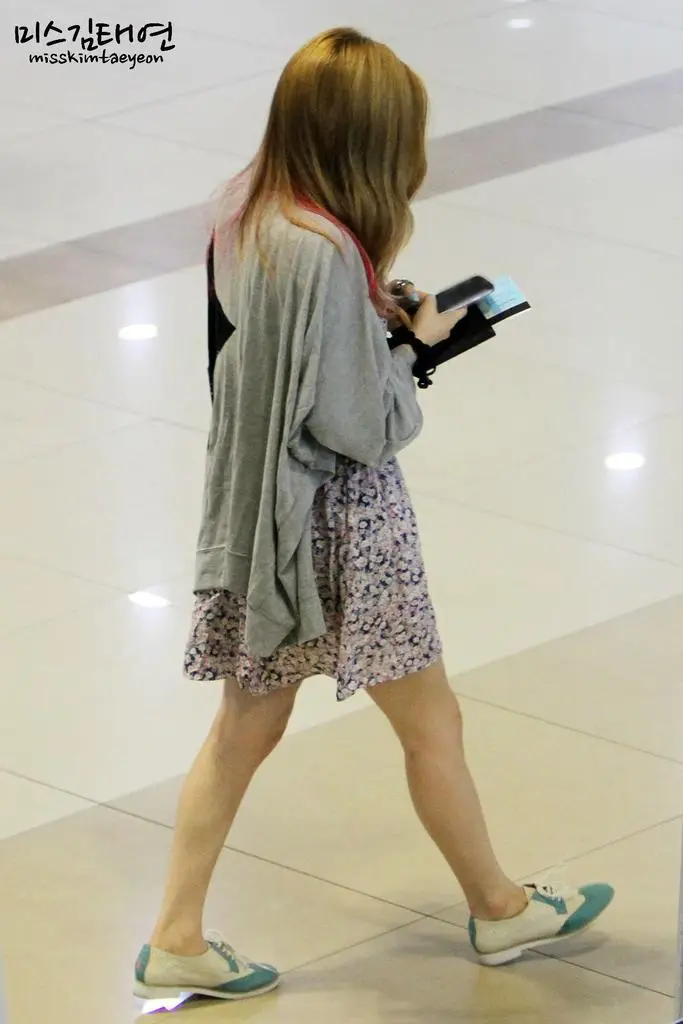 130711 김포공항 출국 탱구 by mr.zhang, 미스김태연, 소시코어, 오태니 ceci