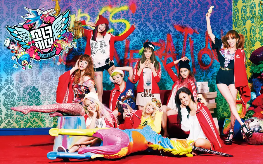 소녀시대(Girls’ Generation) 정규앨범 4집 I Got A Boy 공식 바탕화면