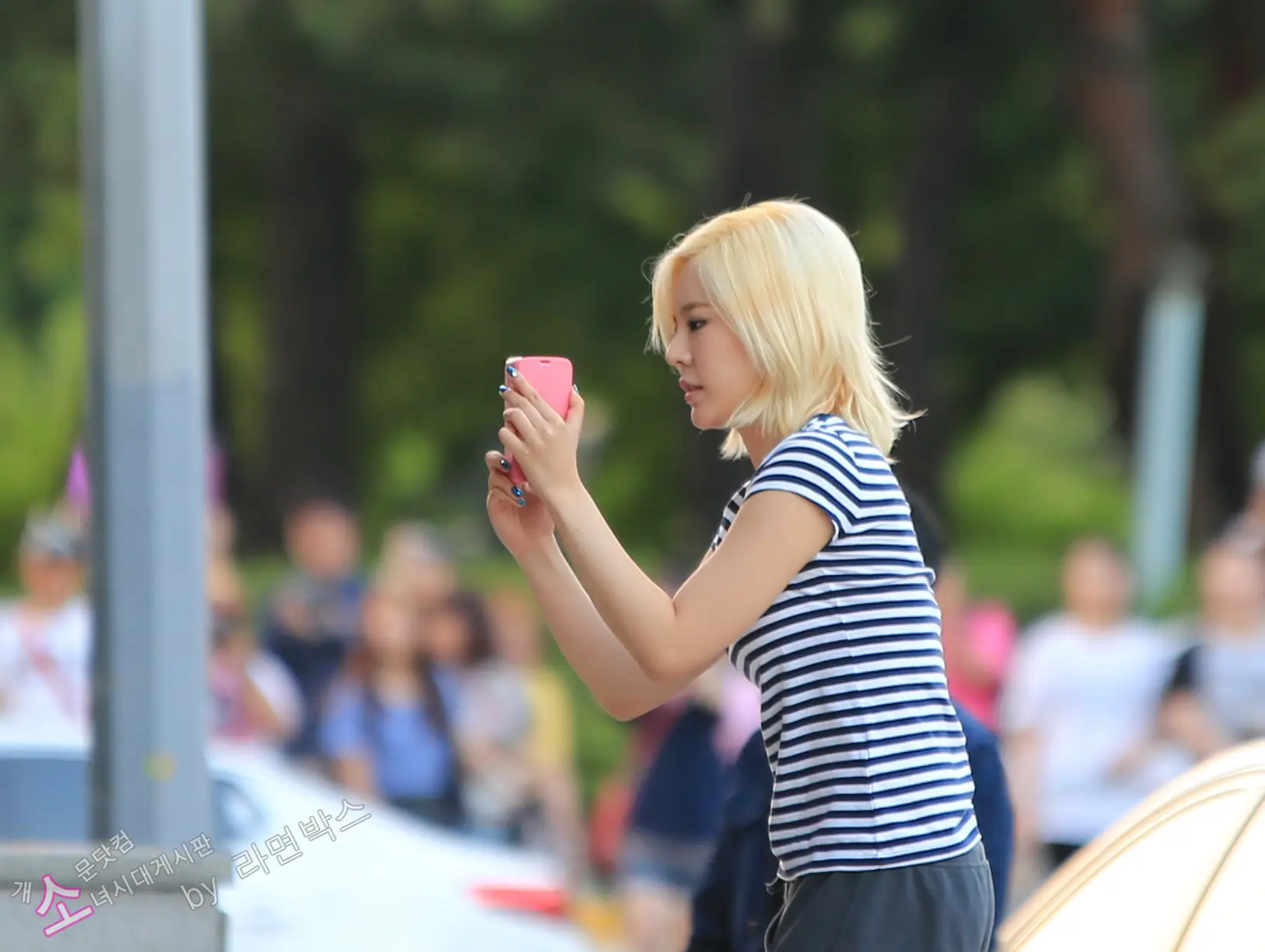 직찍+직캠 :: 130609 GIRLS&PEACE 퇴근길 써니