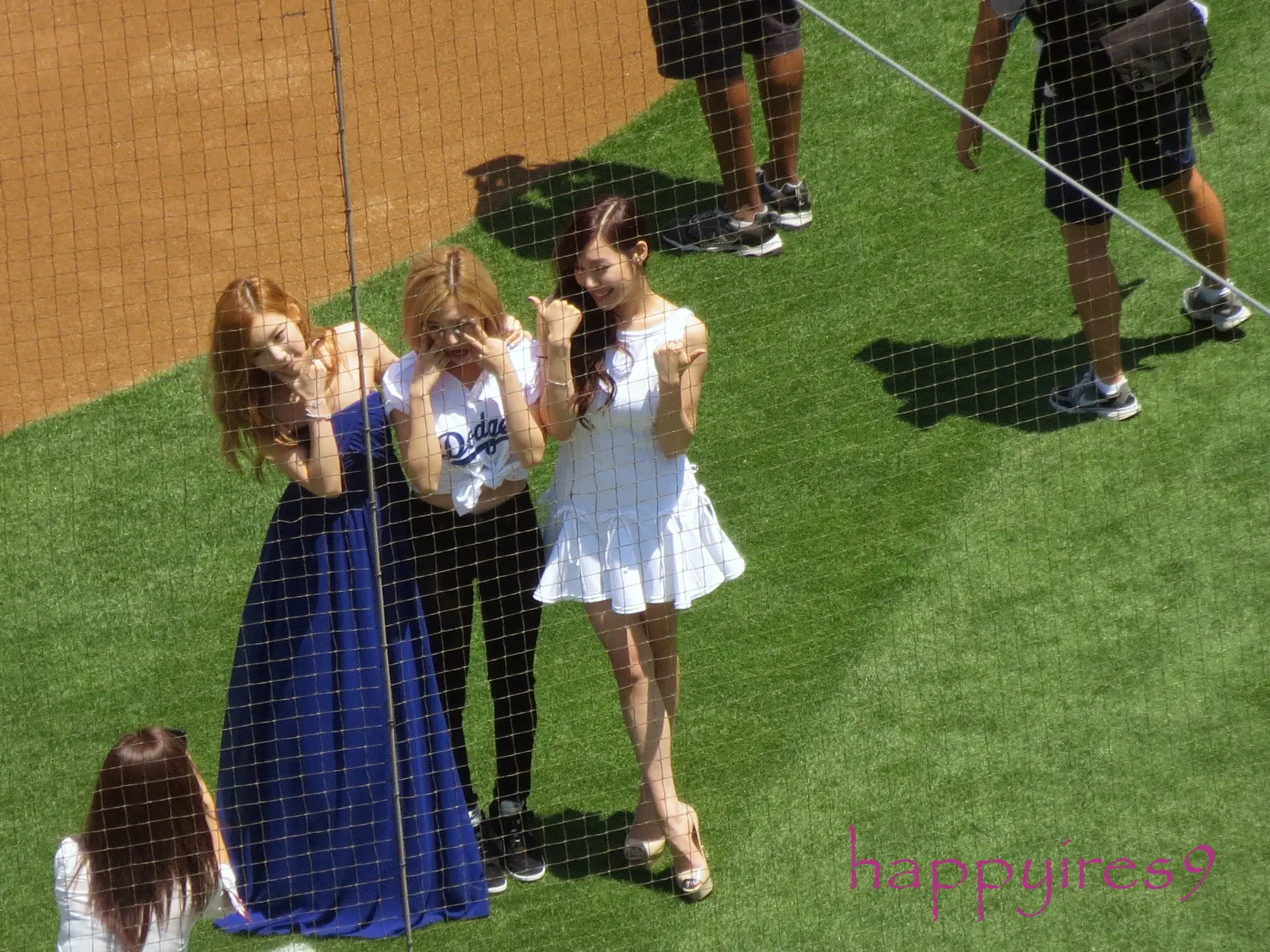 130728 LA 다저스 한국의 날 행사 태연 by RageX, happyires9, superdog