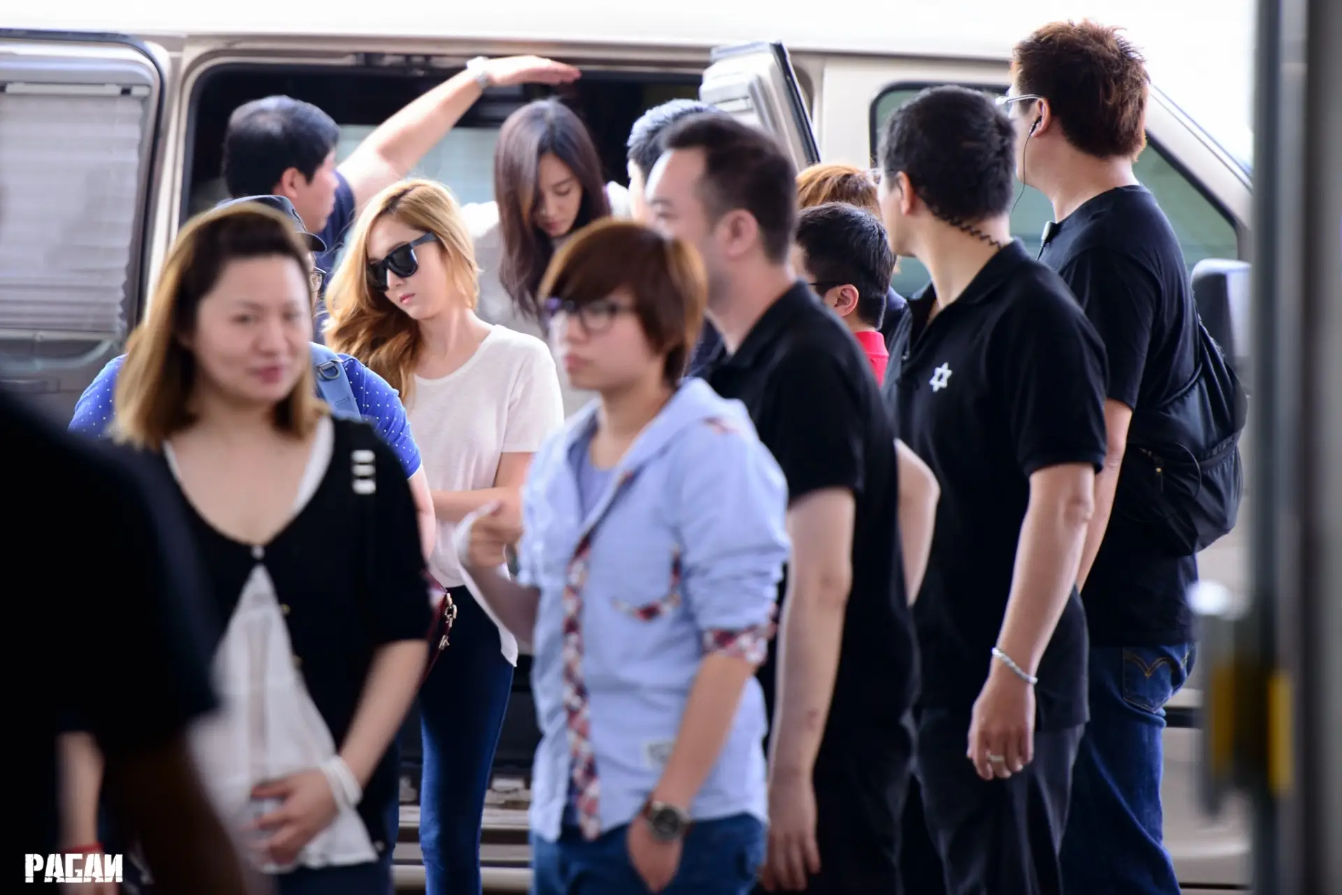 130722 타이페이 쑹산공항 출국 제시카 by Pagan