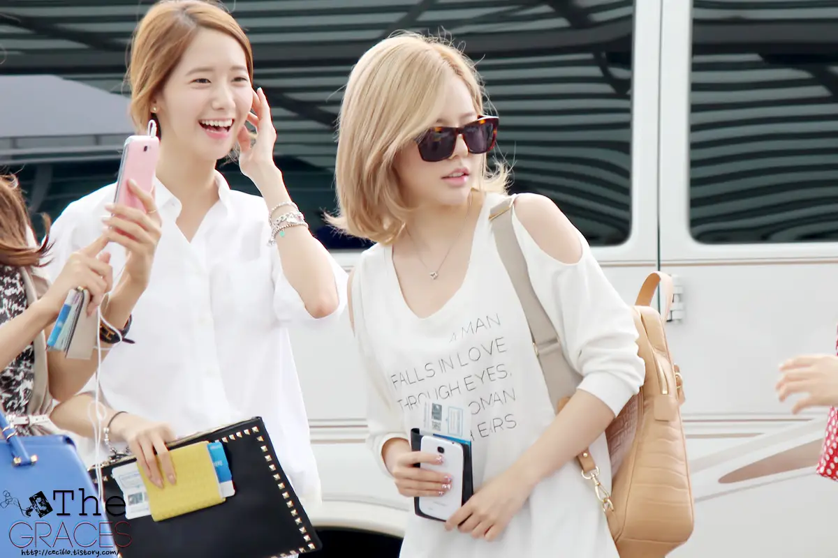 130719 출국 공항 제시카,써니,윤아 by THE GRACES