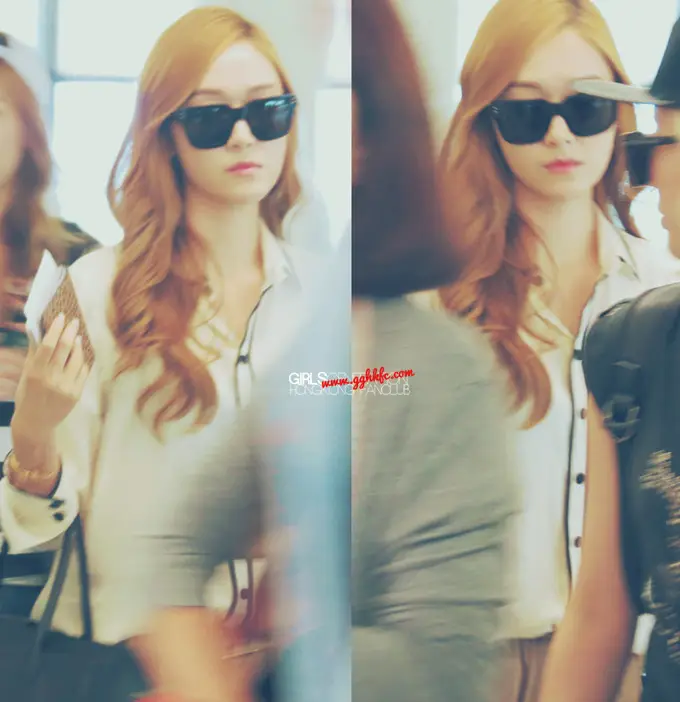 제시카(Jessica) 직찍 - 130526 타오위안 공항 입국 by @GGHKFC