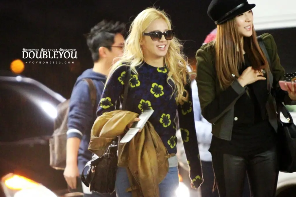 효연(SNSD) 직찍 @ 121109 인천공항 출국 by DOUBLEYOU