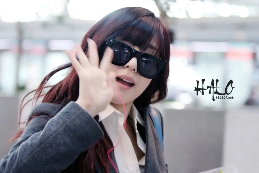 티파니(Tiffany) 직찍 @ 130222 인천 공항 by Halo