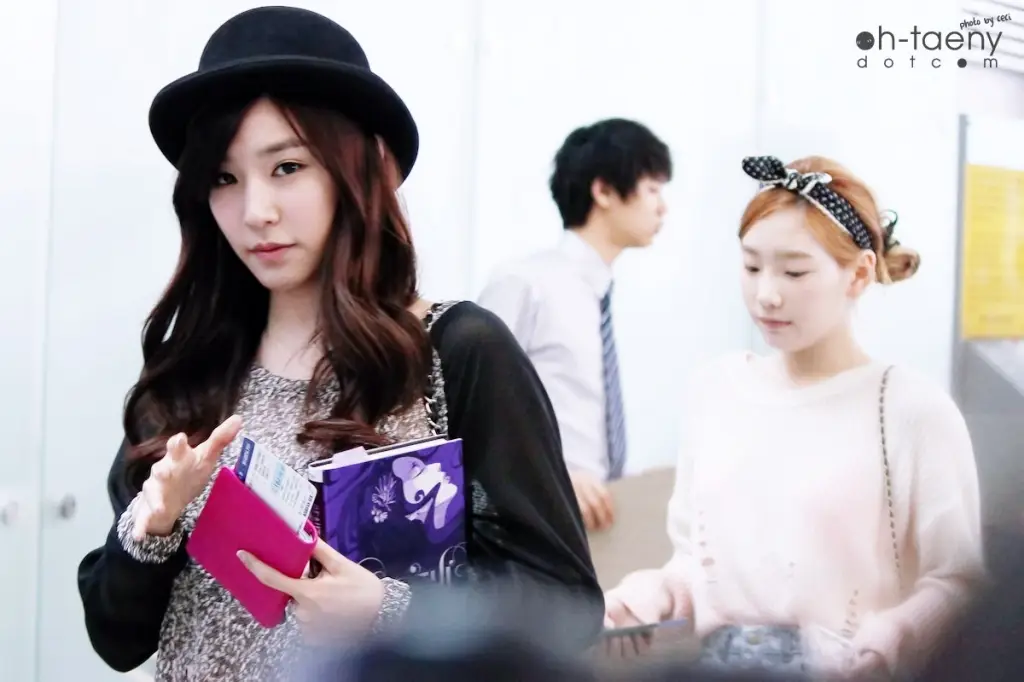 티파니&태연 직찍 :: 130520 출국 by Oh-TaeNy