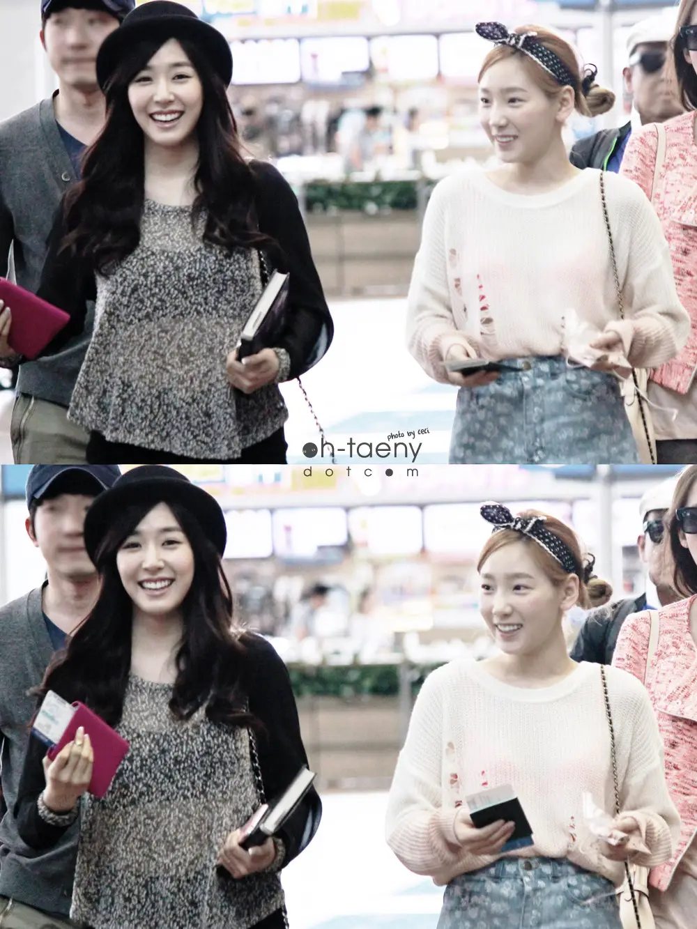 티파니&태연 직찍 :: 130520 출국 by Oh-TaeNy