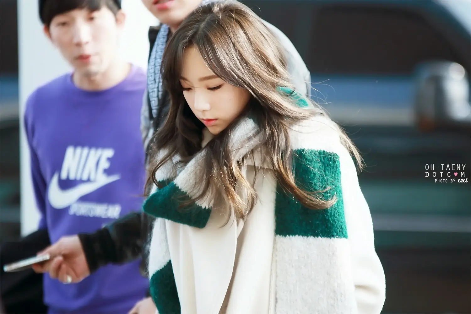 141121,141123 출국.입국 태연 직찍 by oh taeny