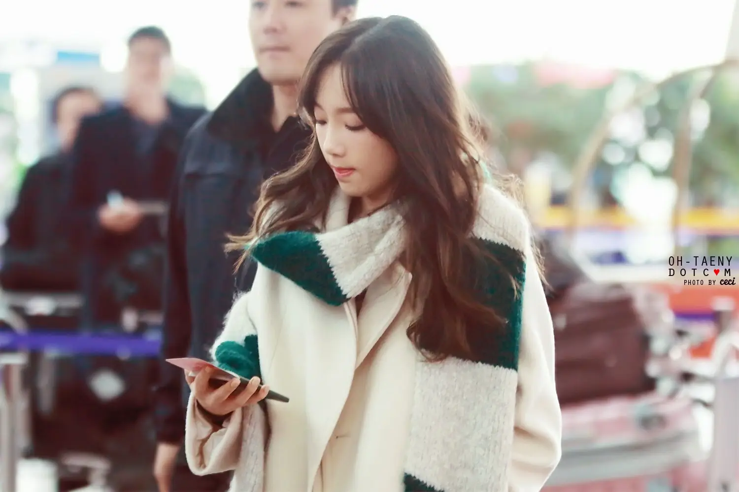 141121,141123 출국.입국 태연 직찍 by oh taeny