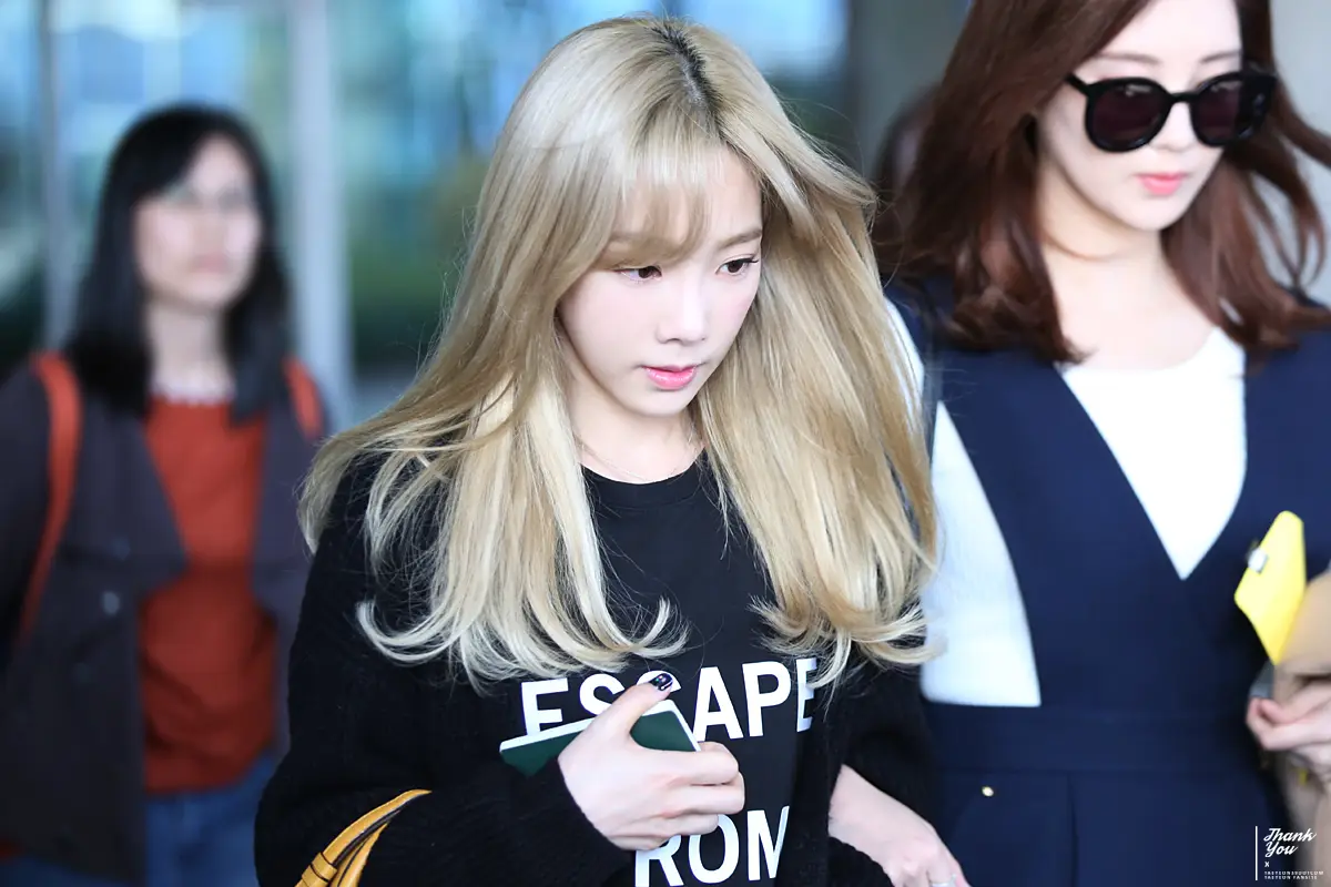 151028 인천공항 입국 태연 직찍 by Thank You