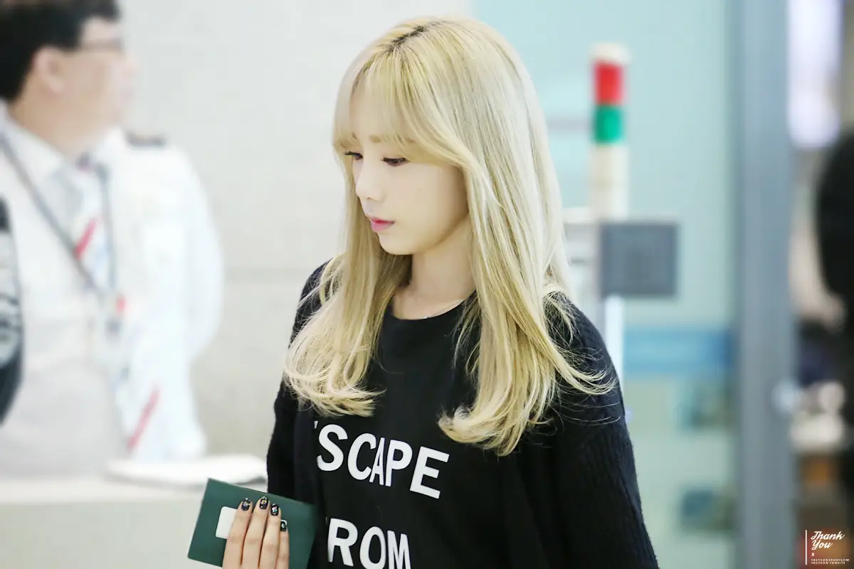 151028 인천공항 입국 태연 직찍 by Thank You