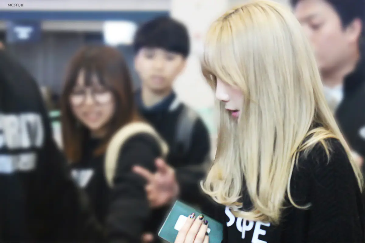 151028 태연 입국 인천공항 직찍 by Cheerful One+nicztg