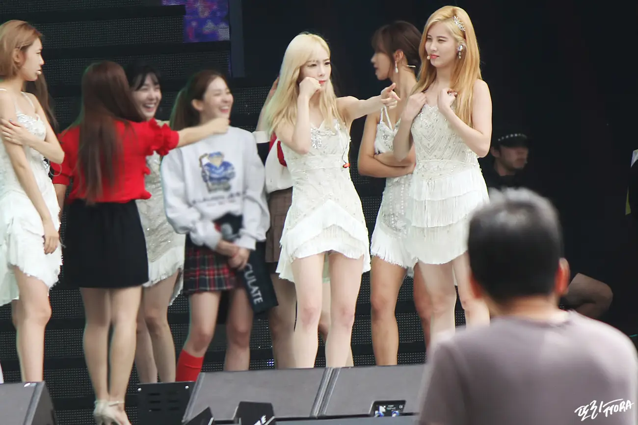 150912 DMC 페스티발 특집 음악중심 리허설 태연 직찍 by 또라