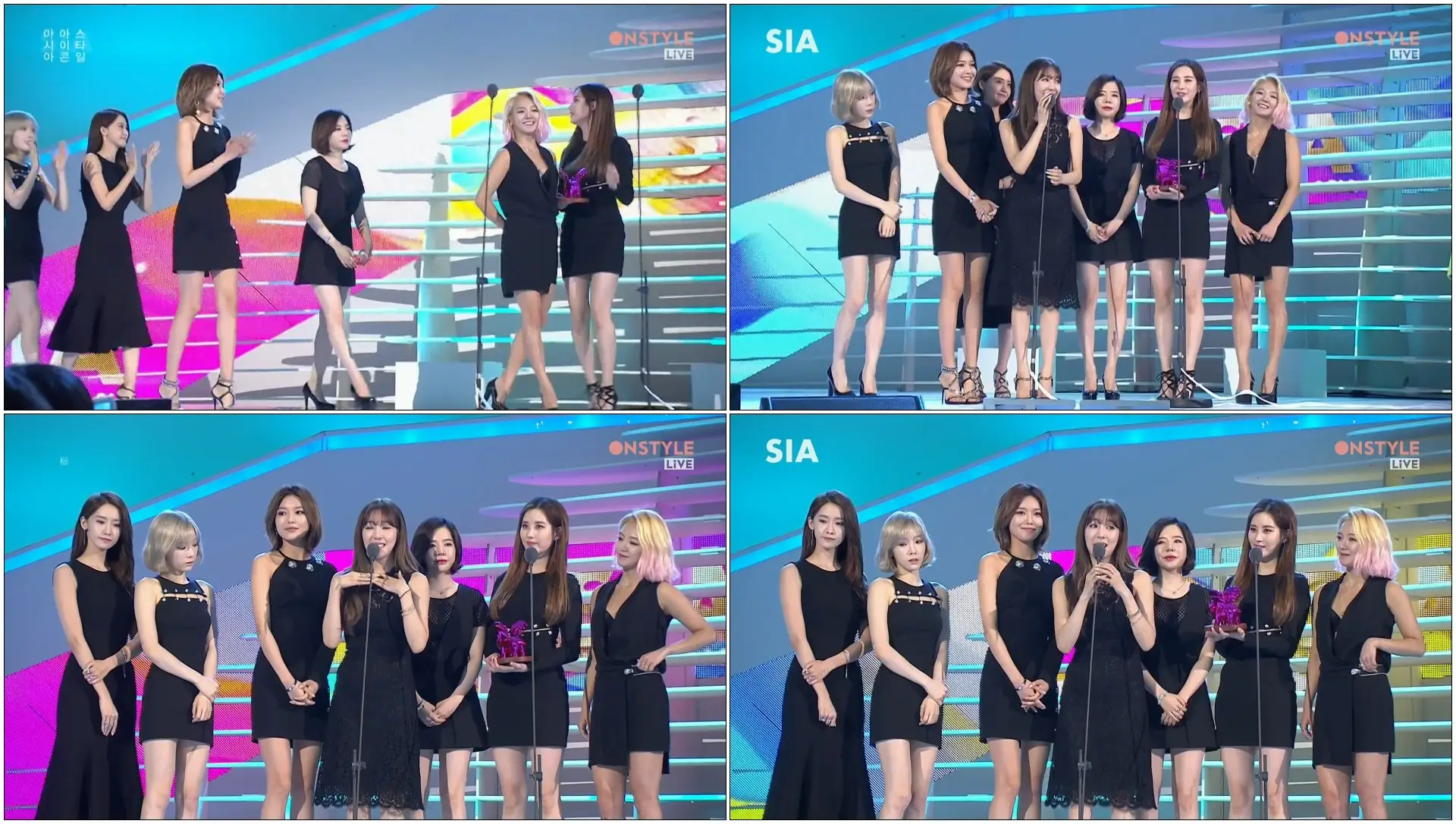 160315 Girls' Generation (소녀시대) - Asia Digital Star @ Style Icon Asia 2016