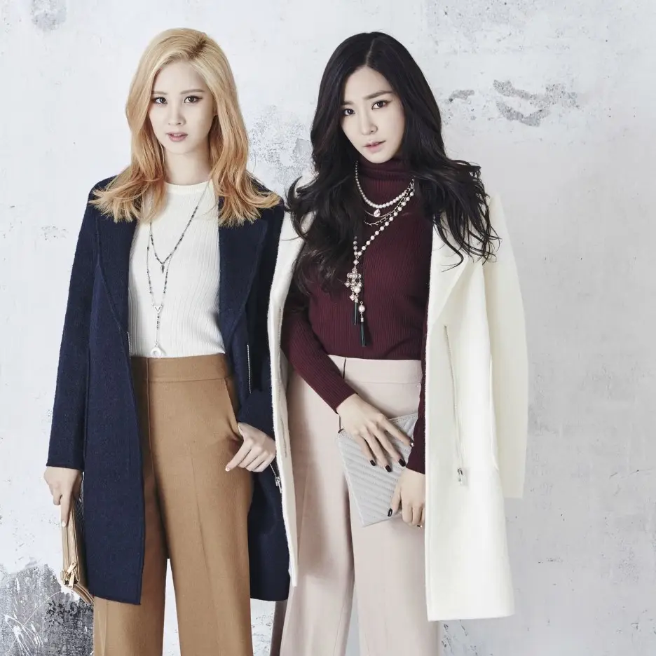 소녀시대 태티서 미쏘 2015 F/W 시즌 화보