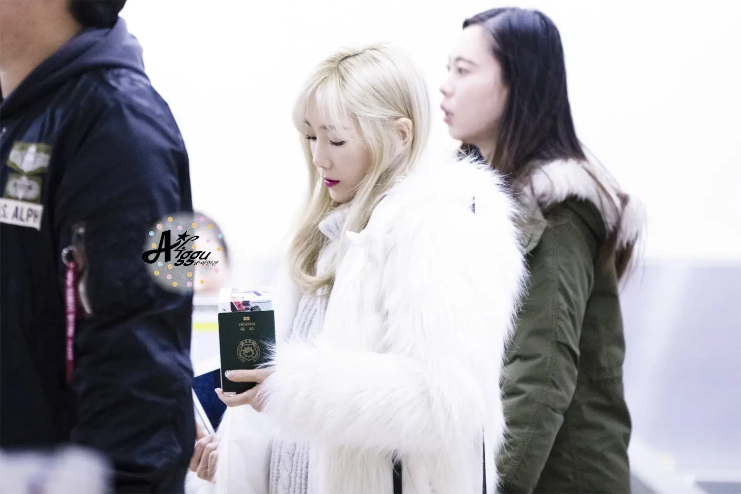 151217 김포공항 출국 태연 직찍 Aiggu X 아이구