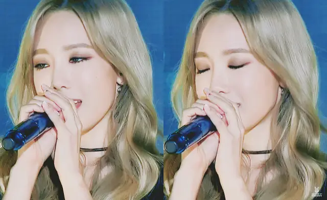 뮤뱅 존예 태연.jpgif