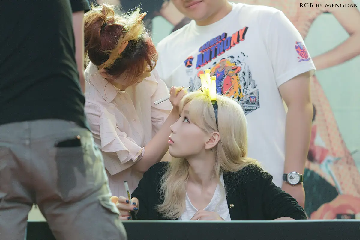 150827 대전 신나라 팬사인회 태연 직찍 by RGB 사악키