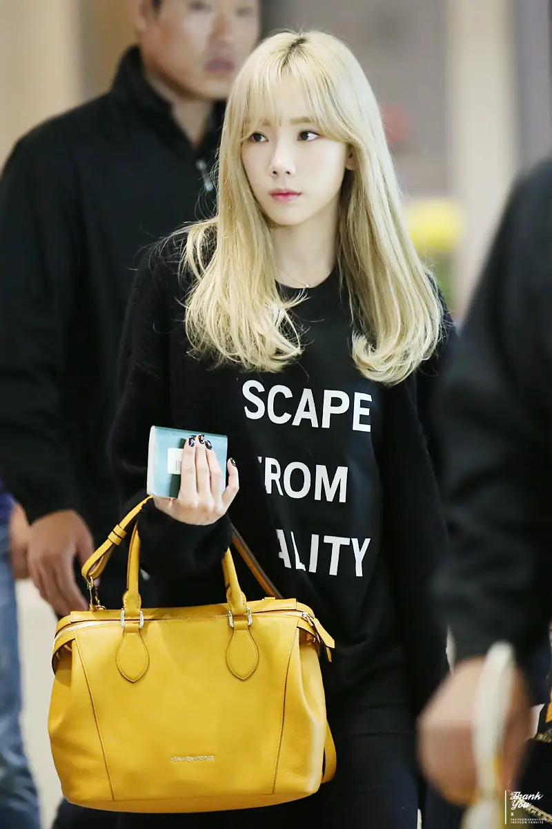 151028 인천공항 입국 태연 직찍 by Thank You