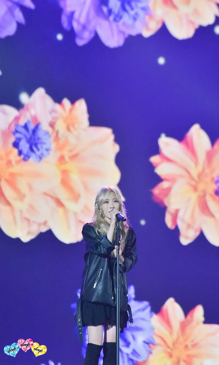 151230 KBS 가요대축제 태연 직찍