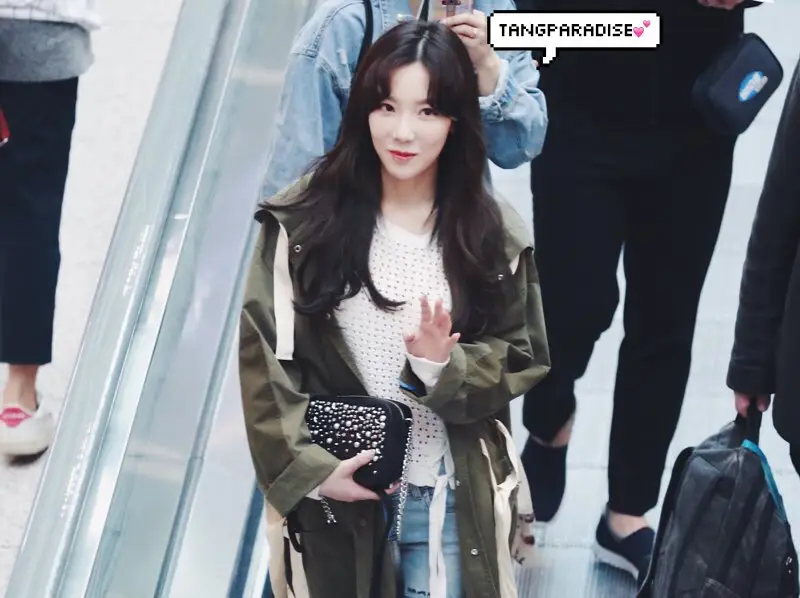 170401 인천공항 태연 직찍 by.tangparadise