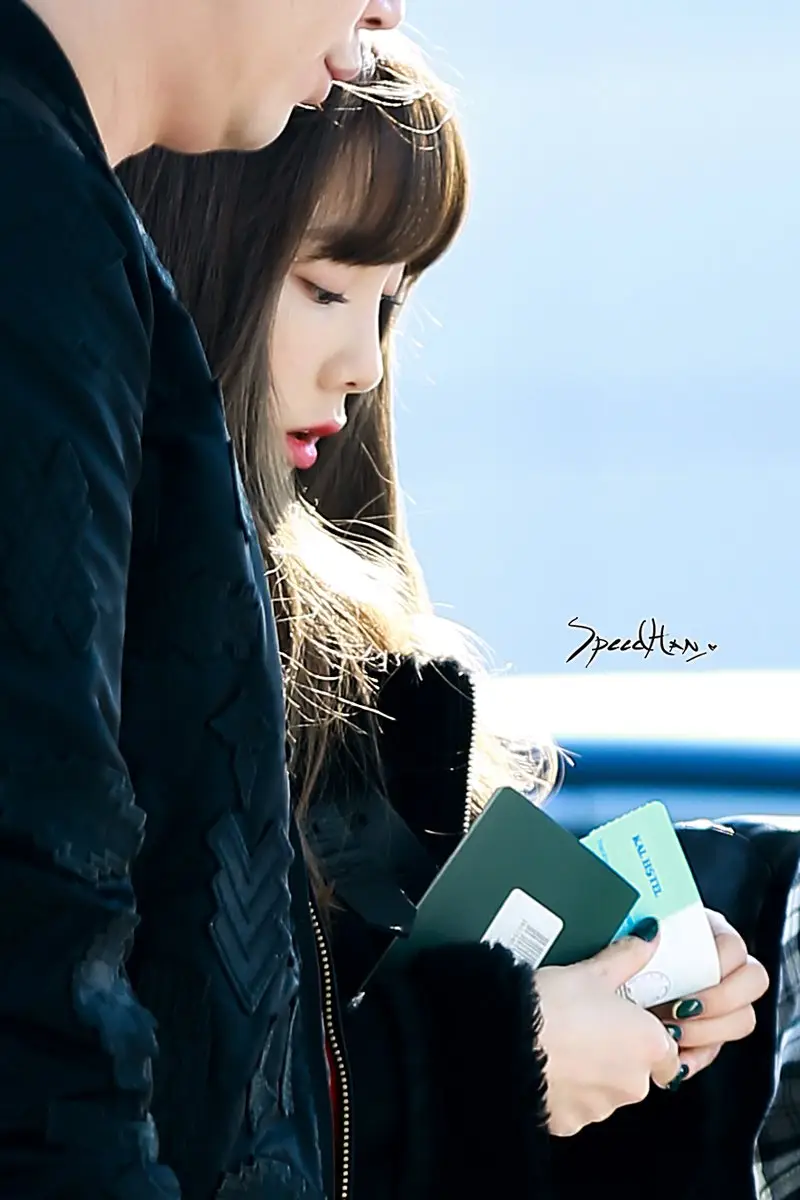 161201 인천공항 출국 태연 by SpeedHan