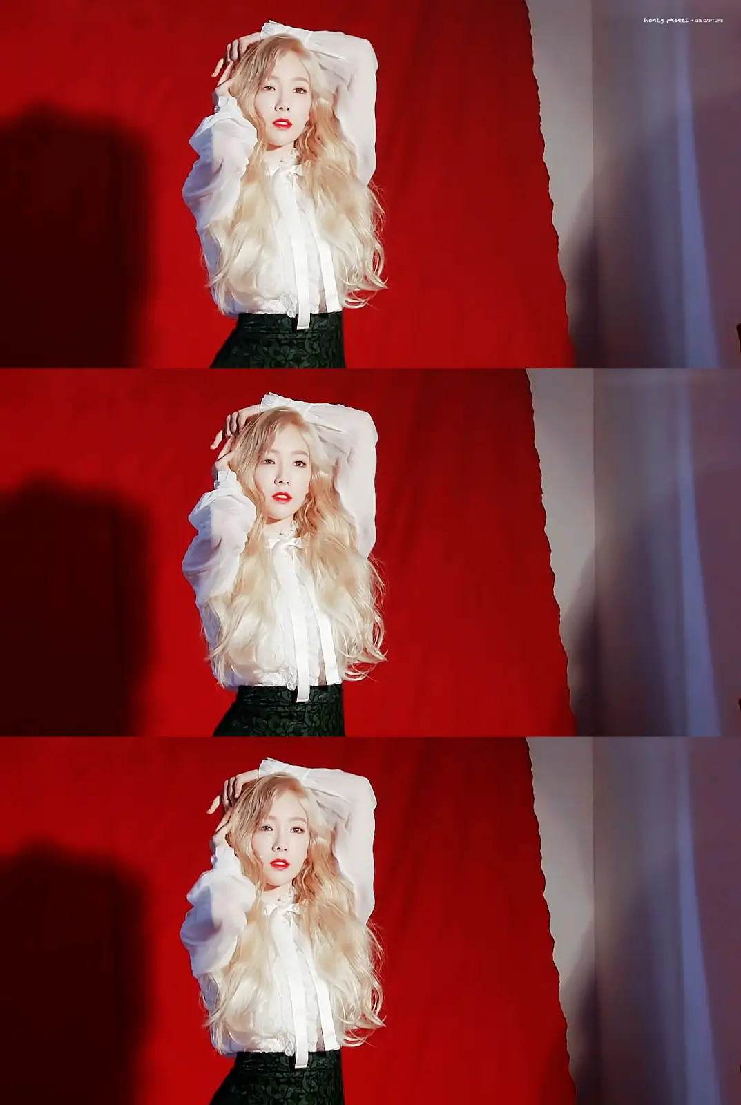 태연 Dear Santa 자켓 촬영 현장.jpgif