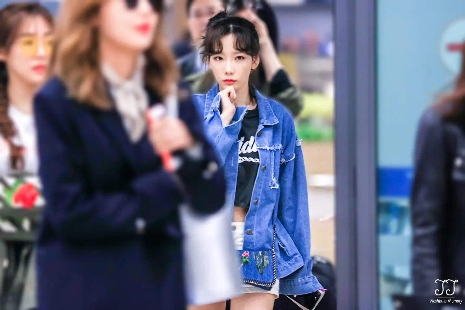 170402 인천공항 입국 태연 직찍 by.JJ_TAEYEON