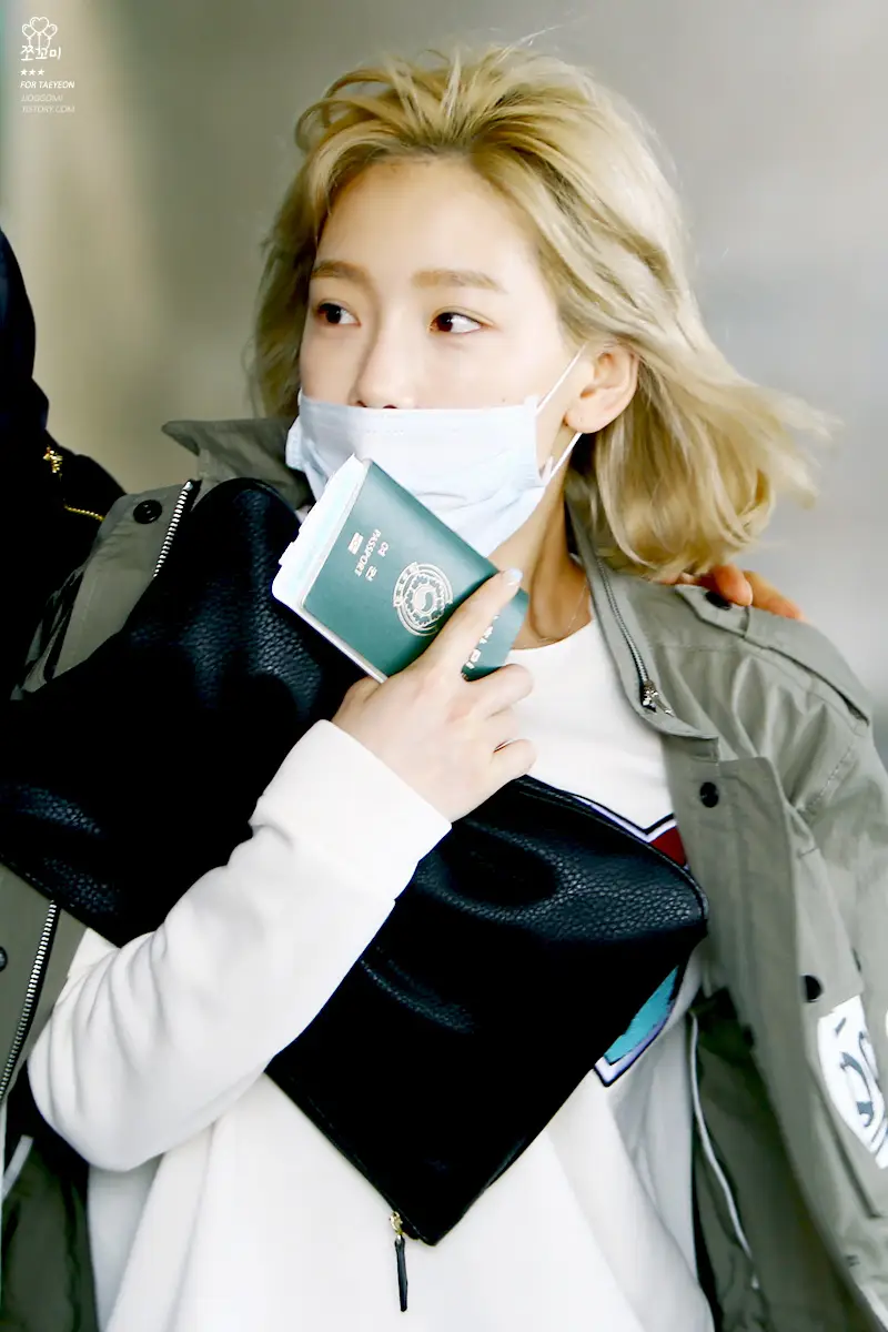 160327 인천공항 입국 태연(TAEYEON) 직찍 by 쪼꼬미