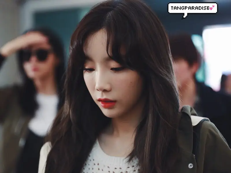 170401 인천공항 태연 직찍 by.tangparadise