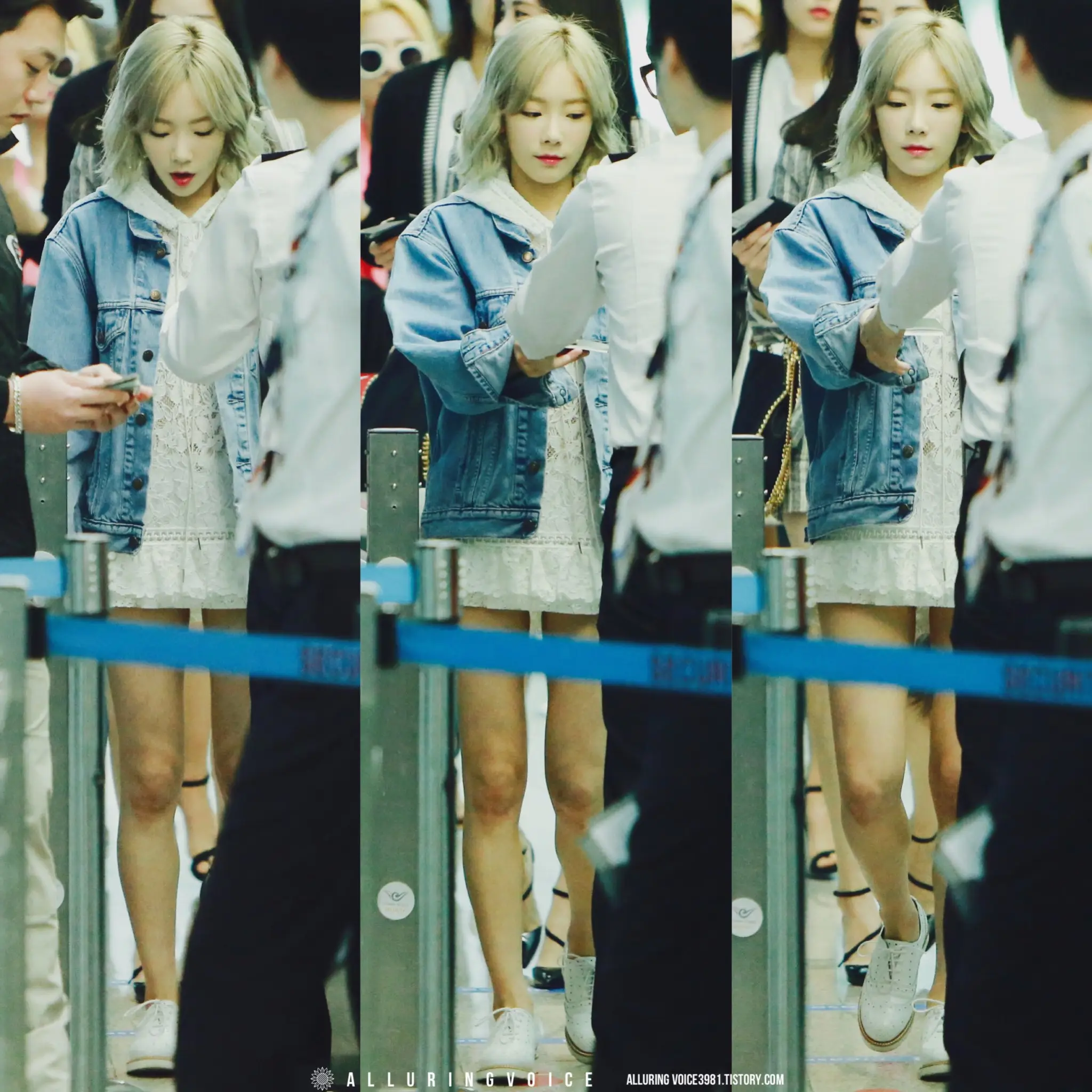 160415 인천공항 출국 태연(TAEYEON) 직찍 by. alluring voice