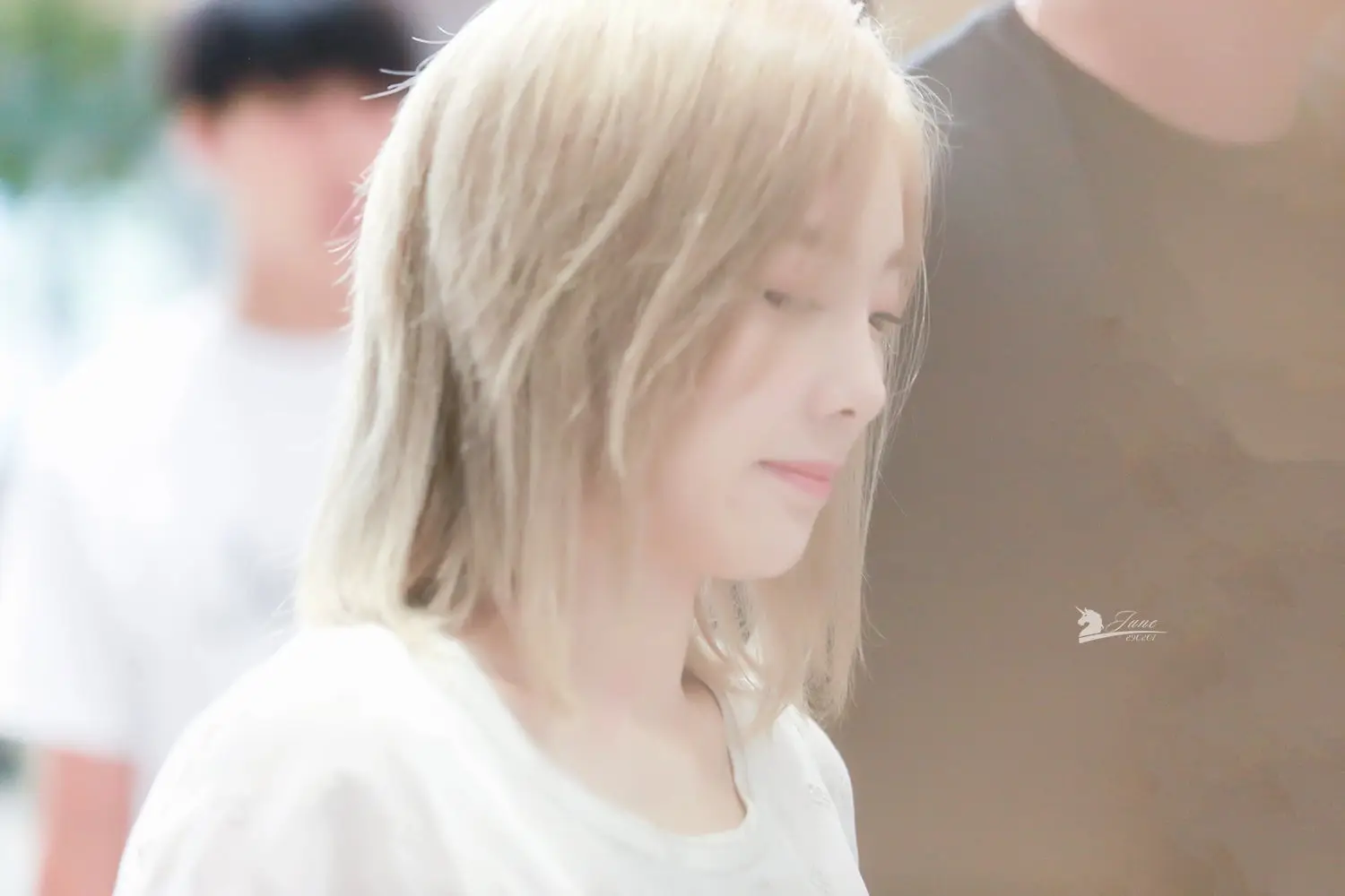 160813 김포공항 출국 태연 직찍 by 六月韩流周边代购