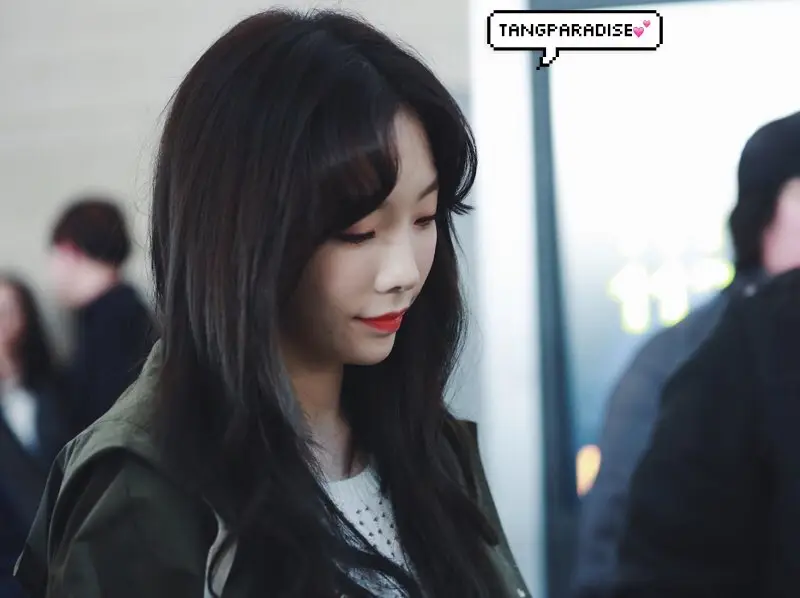 170401 인천공항 태연 직찍 by.tangparadise