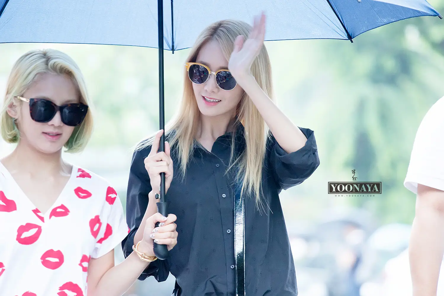 150724 뮤직뱅크 출근길 윤아 직찍 by 윤아야닷컴