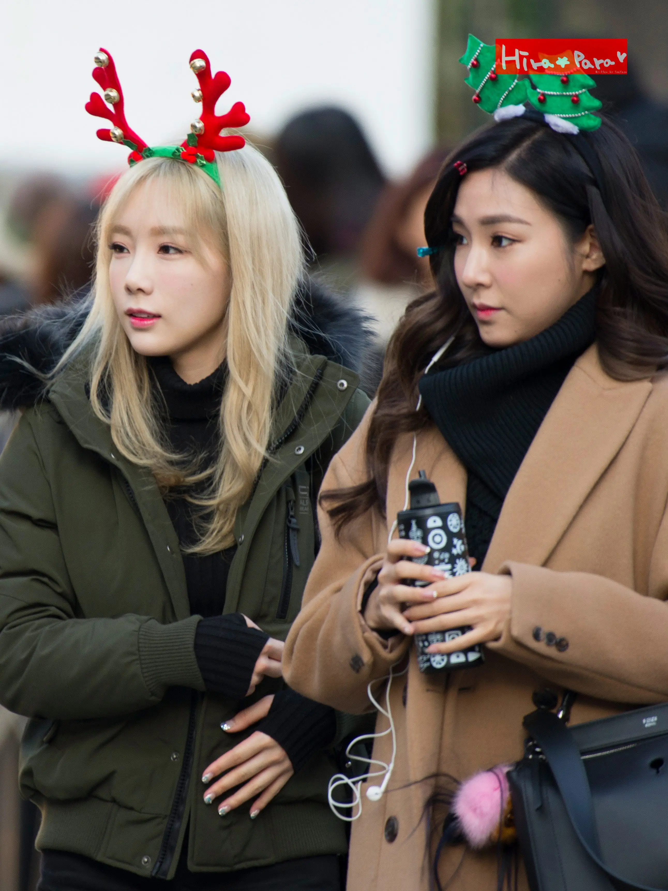 151204 뮤직뱅크 출근길 태연 직찍 by HiraPara