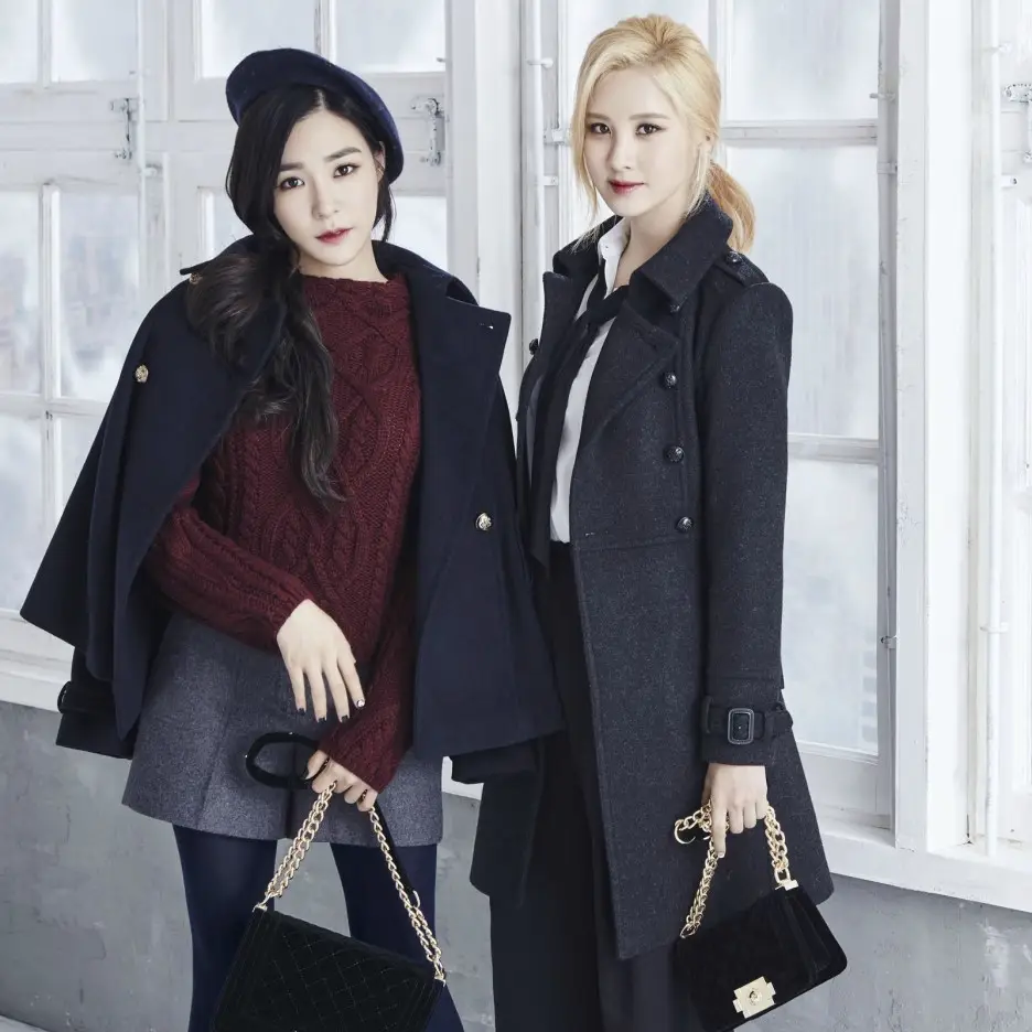 소녀시대 태티서 미쏘 2015 F/W 시즌 화보