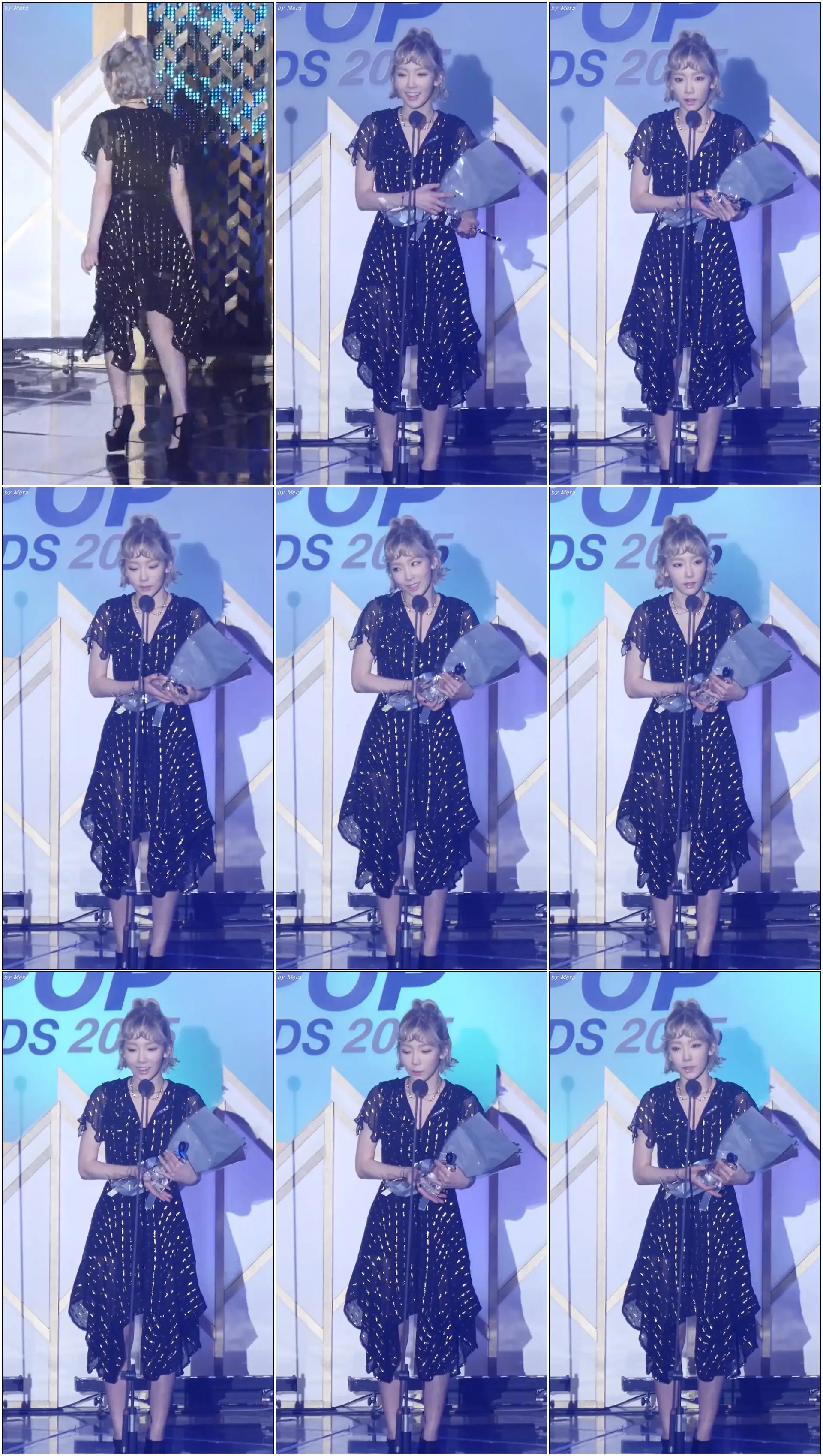 160217 태연 (TAEYEON) 음원 부문 10월 수상 [태연]직캠 Fancam (가온차트) by Mera