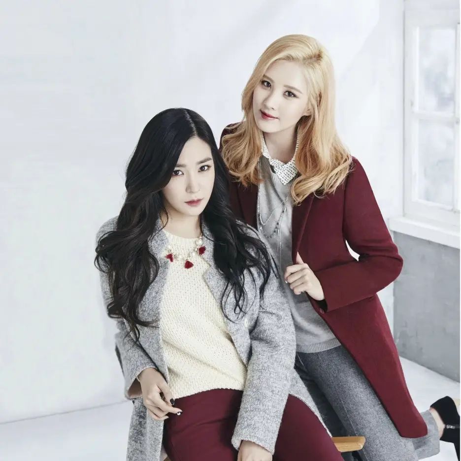 소녀시대 태티서 미쏘 2015 F/W 시즌 화보