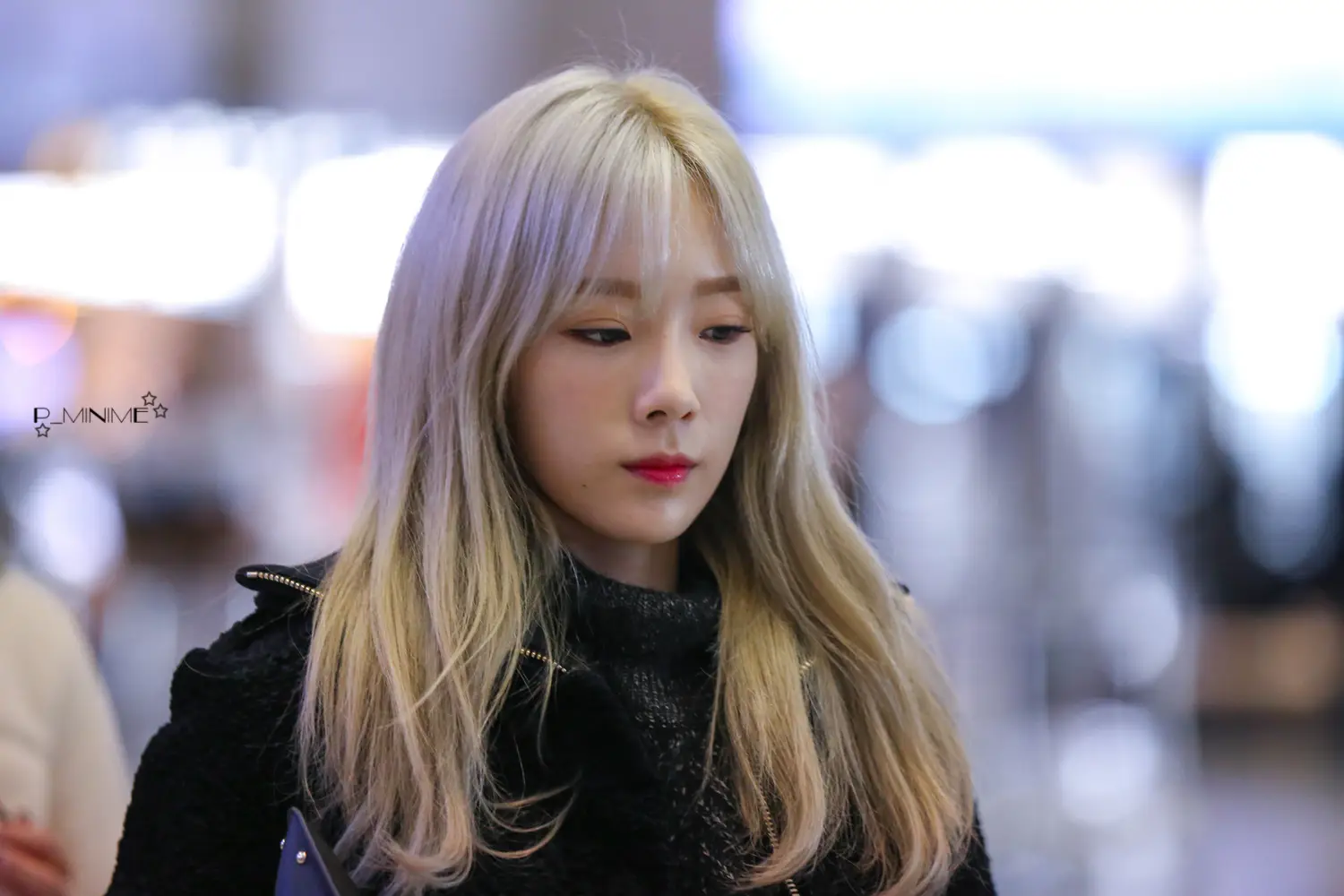 151213 인천공항 입국 태연 직찍 by P_MiniMe