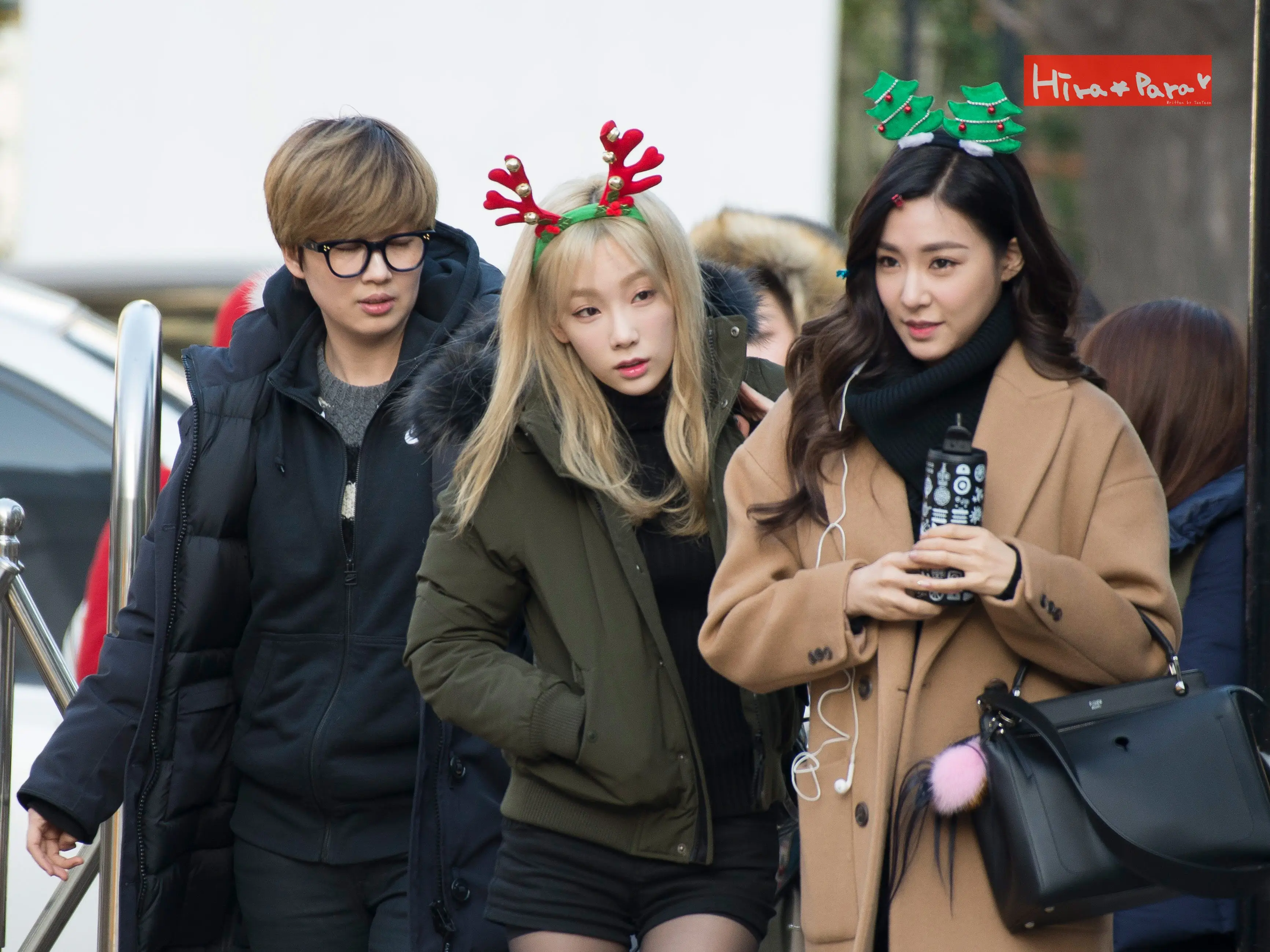 151204 뮤직뱅크 출근길 태연 직찍 by HiraPara