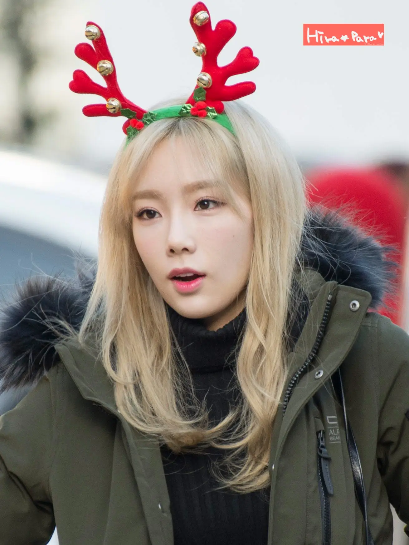 151204 뮤직뱅크 출근길 태연 직찍 by HiraPara