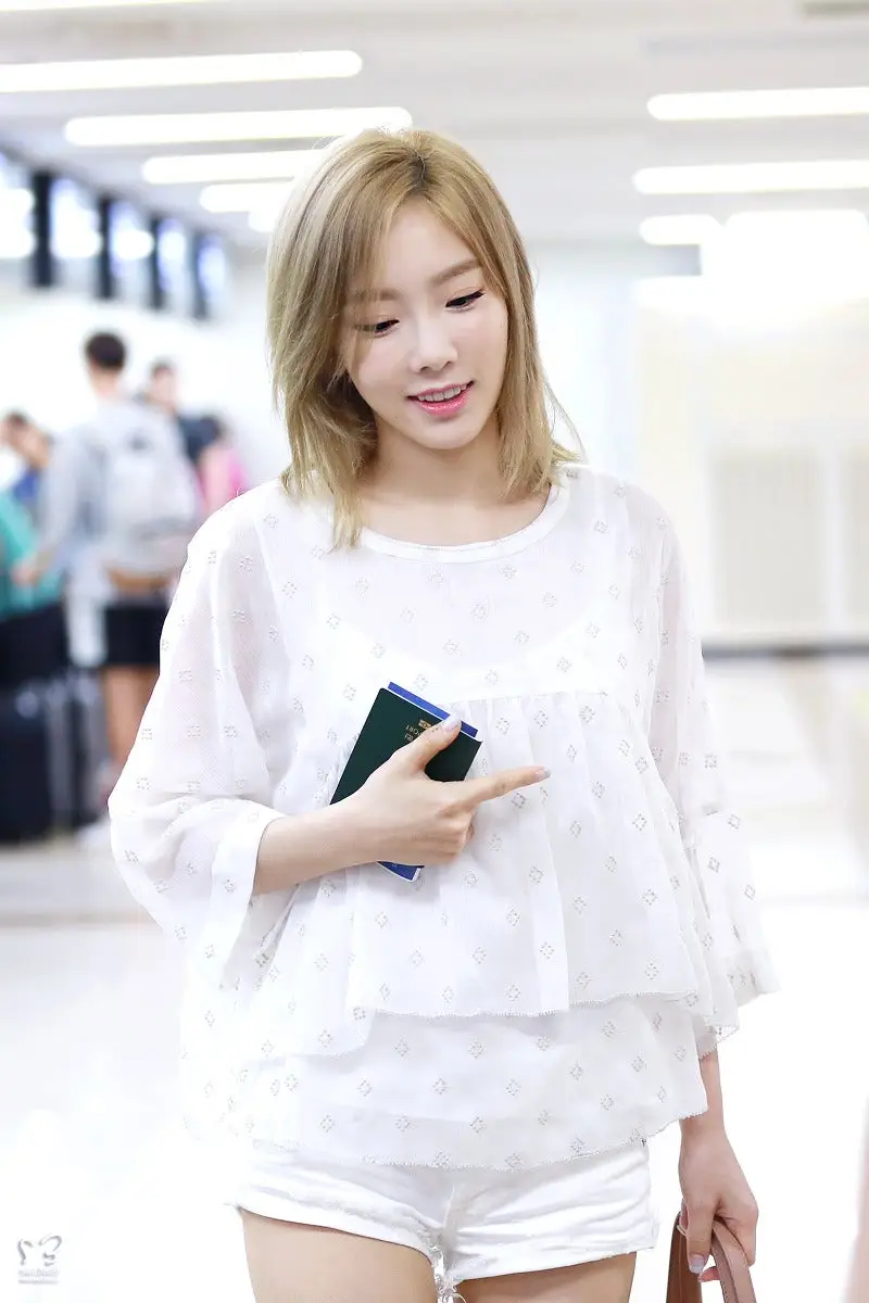 160813 김포공항 출국 태연 직찍 by 헤이븐