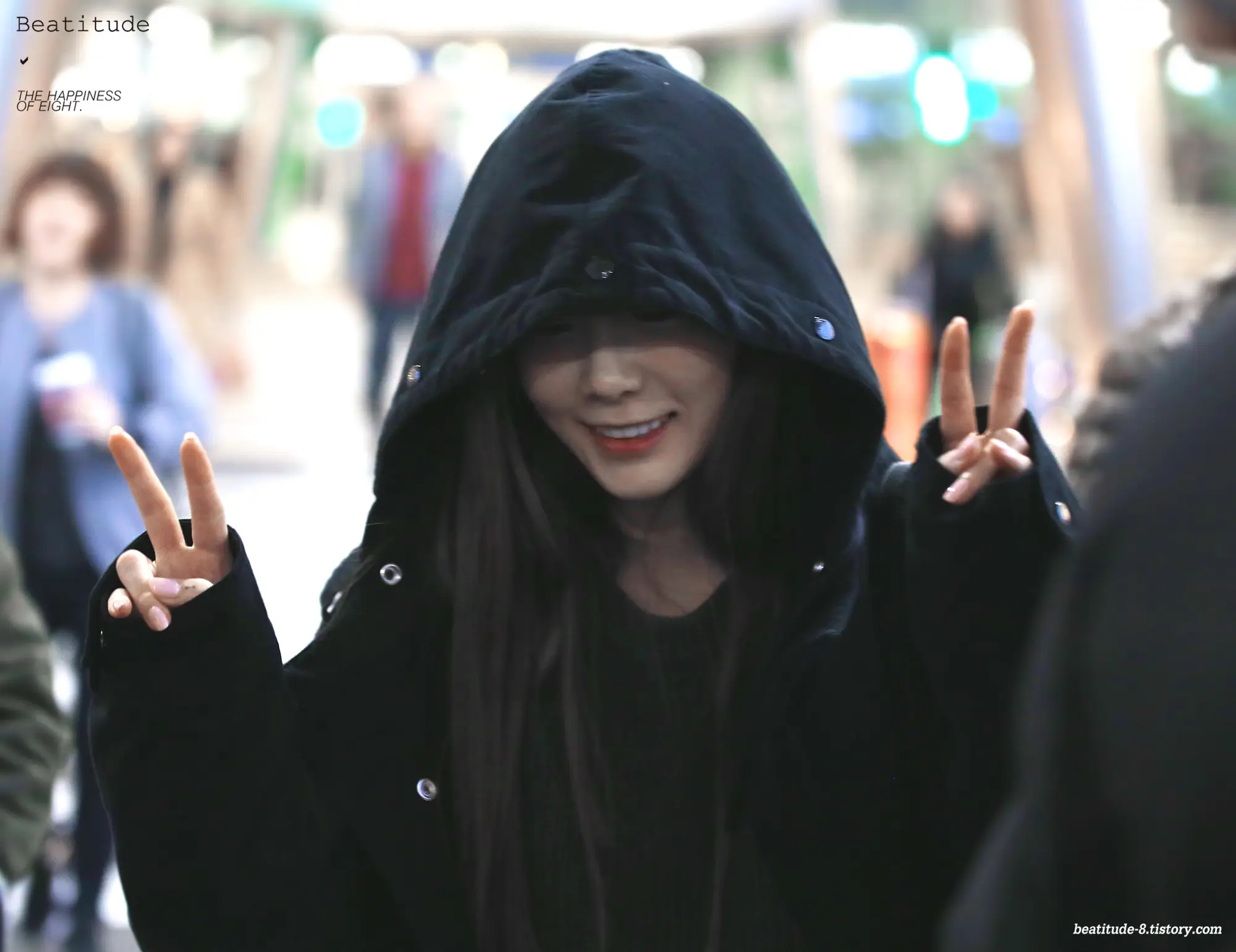 161218 태연 인천공항 입국 직찍 by beatitude