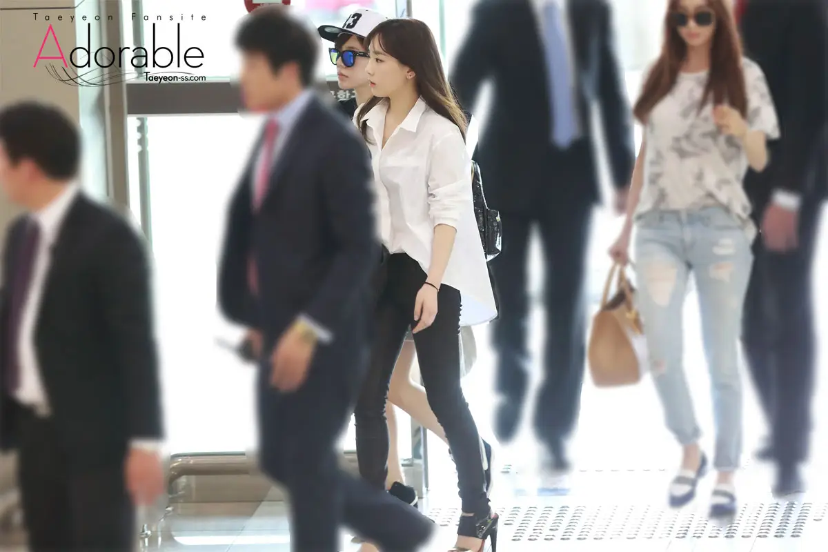 Taeyeon Gimpo Airport 140624