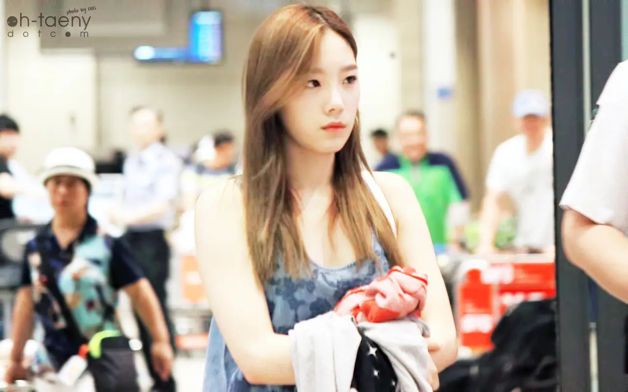 130818 인천공항 입국 태연 by Oh-TaeNy Ceci