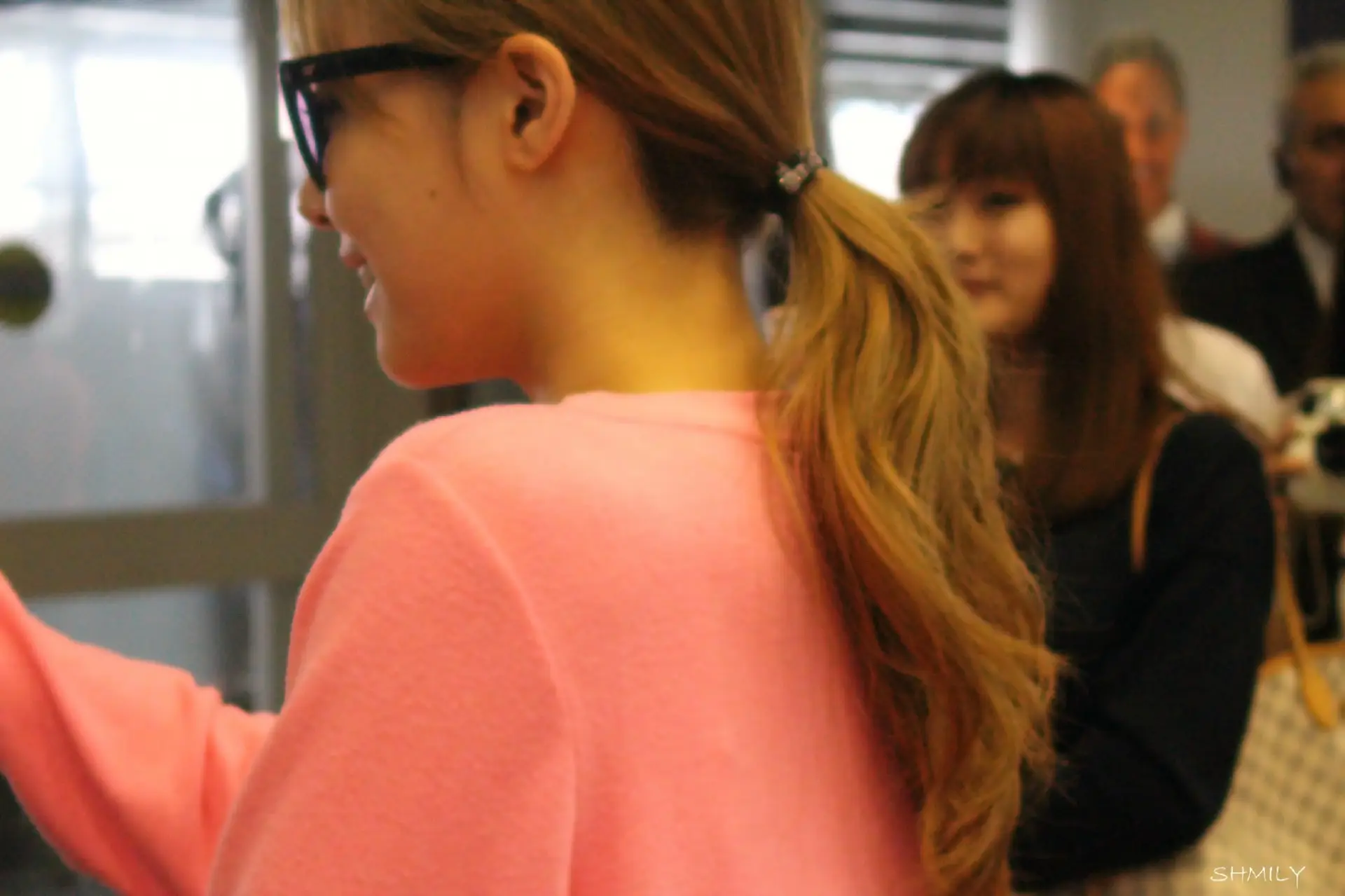 140906 뉴욕 JFK 공항 태티서 by 解接快到怀里来