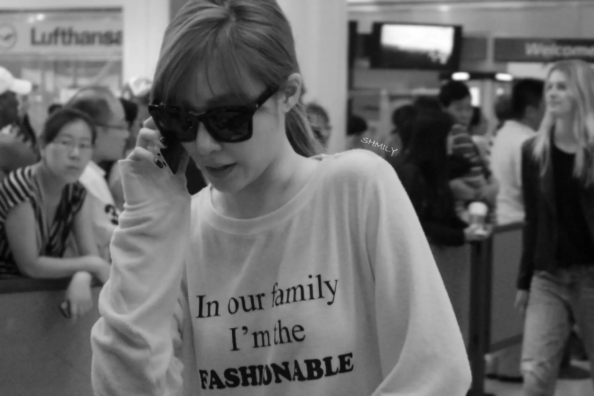 140906 뉴욕 JFK 공항 태티서 by 解接快到怀里来