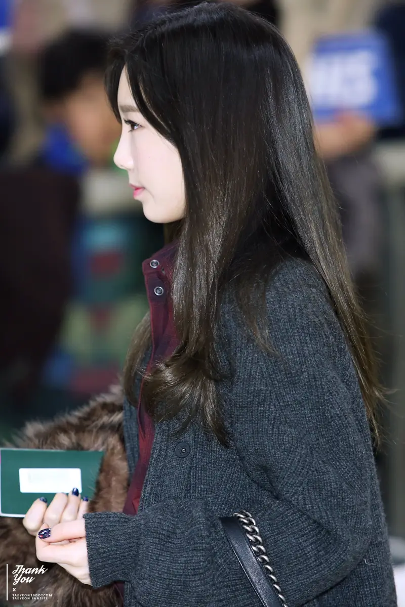 150116 김포공항 입국 태연 직찍 by Thank You