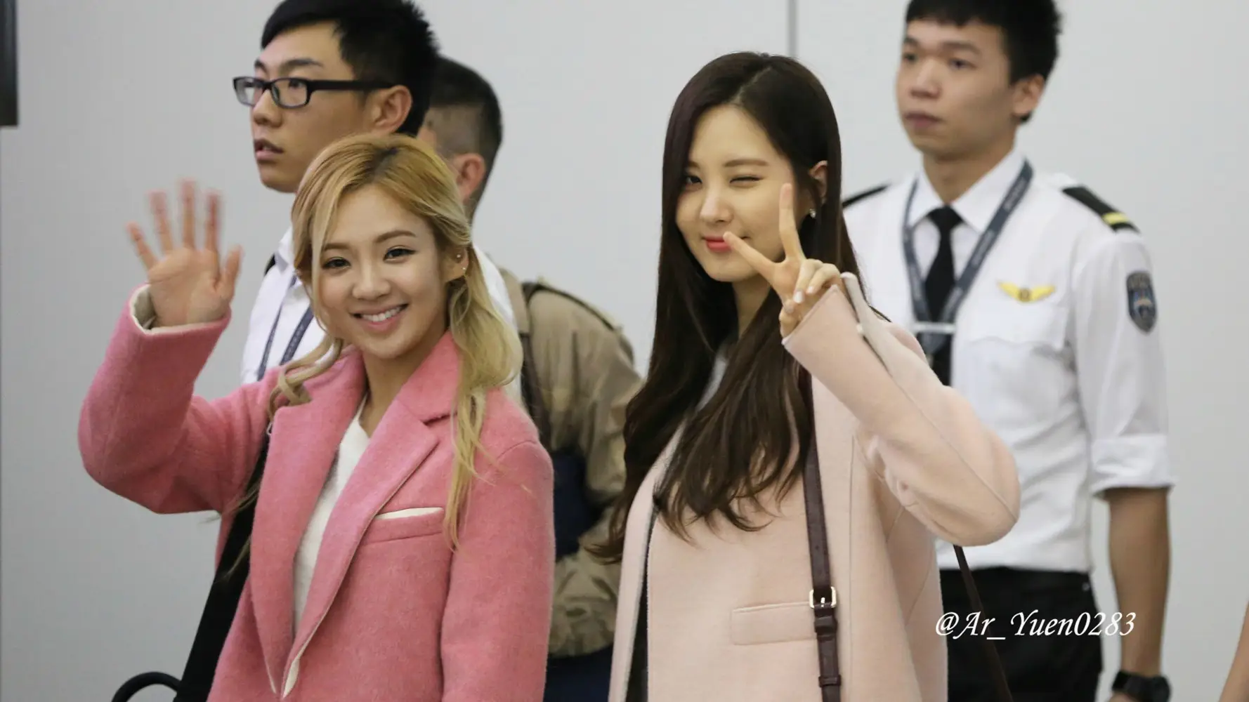 131122 홍콩 공항 입국,출국 효연&서현 직찍 by Ar_Yuen0283