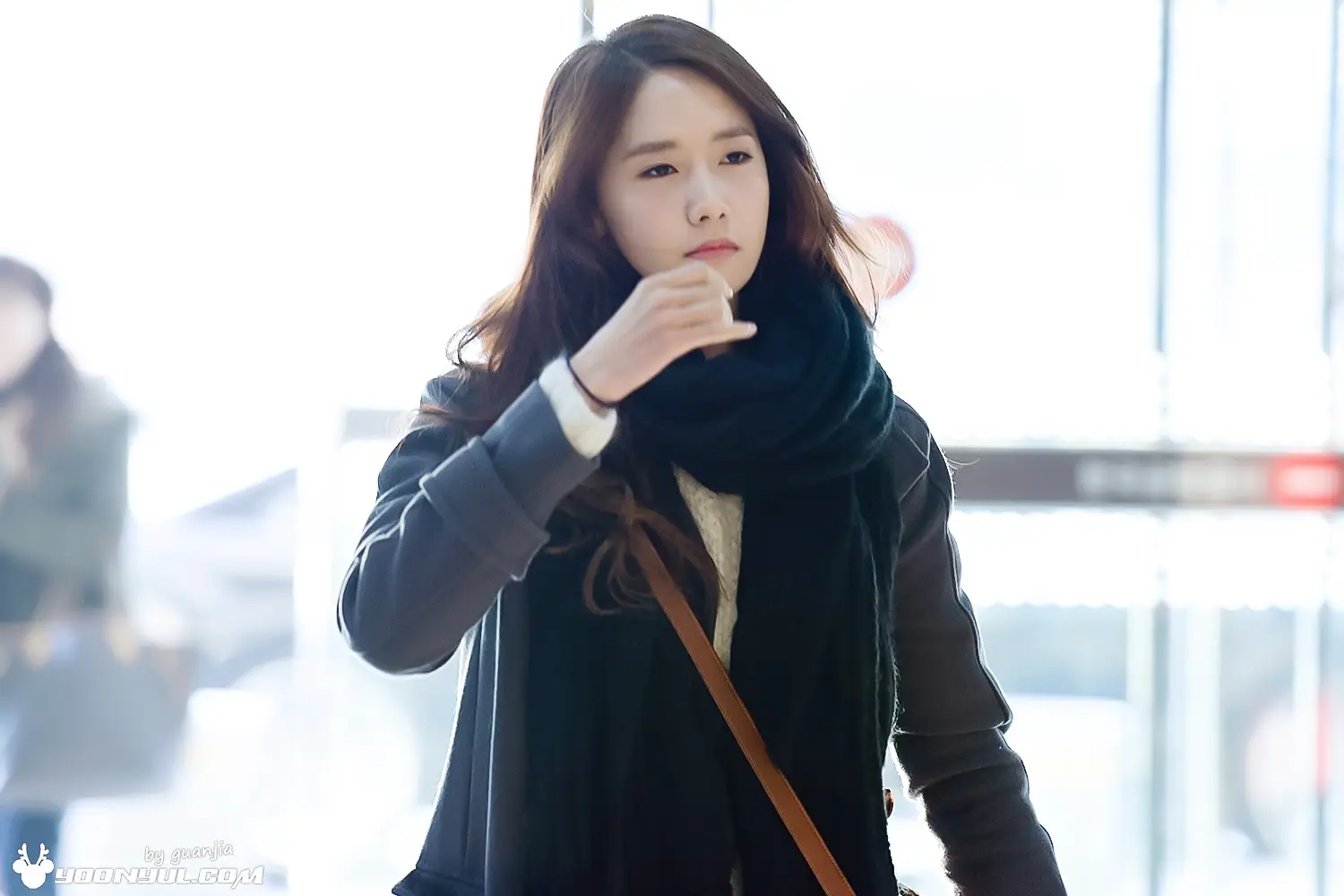 131210 김포공항 출국 윤아 직찍 by guanjia